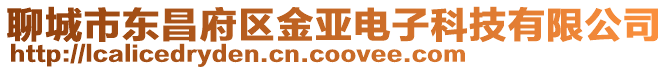 聊城市東昌府區金亞電子科技有限公司