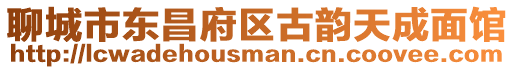 聊城市東昌府區古韻天成面館