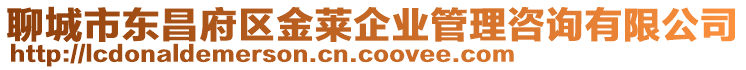 聊城市東昌府區金萊企業管理咨詢有限公司