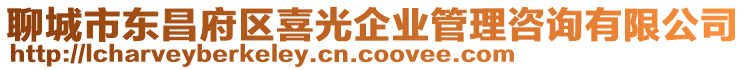 聊城市東昌府區喜光企業管理咨詢有限公司
