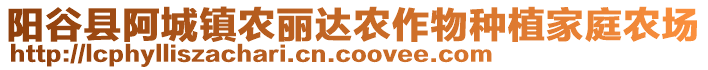 陽谷縣阿城鎮農麗達農作物種植家庭農場