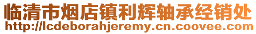 臨清市煙店鎮(zhèn)利輝軸承經(jīng)銷處