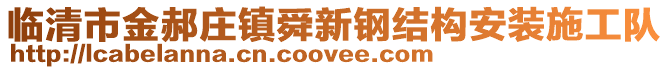 臨清市金郝莊鎮舜新鋼結構安裝施工隊