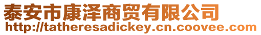 泰安市康澤商貿(mào)有限公司