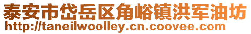 泰安市岱岳區角峪鎮洪軍油坊