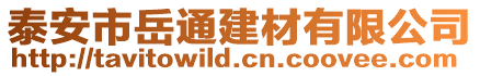 泰安市岳通建材有限公司