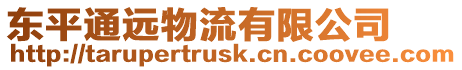 東平通遠(yuǎn)物流有限公司