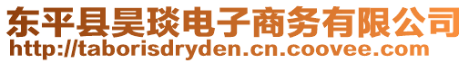 東平縣昊琰電子商務有限公司