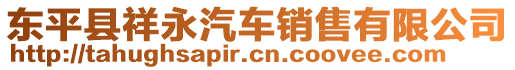 東平縣祥永汽車銷售有限公司