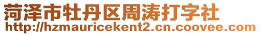 菏澤市牡丹區周濤打字社