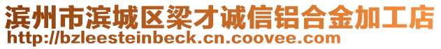 濱州市濱城區(qū)梁才誠(chéng)信鋁合金加工店