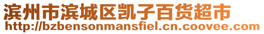 濱州市濱城區(qū)凱子百貨超市