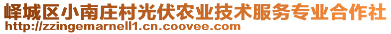 嶧城區(qū)小南莊村光伏農業(yè)技術服務專業(yè)合作社