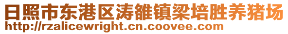 日照市東港區(qū)濤雒鎮(zhèn)梁培勝養(yǎng)豬場(chǎng)