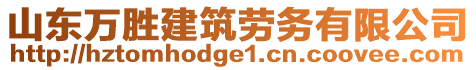 山東萬勝建筑勞務(wù)有限公司