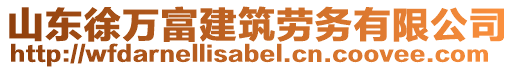 山东徐万富建筑劳务有限公司