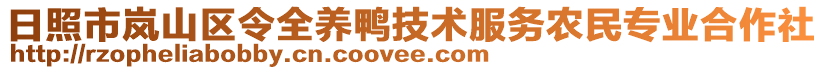 日照市嵐山區(qū)令全養(yǎng)鴨技術(shù)服務(wù)農(nóng)民專業(yè)合作社