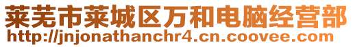 萊蕪市萊城區(qū)萬和電腦經(jīng)營(yíng)部