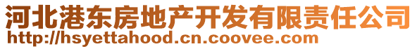 河北港東房地產(chǎn)開發(fā)有限責(zé)任公司