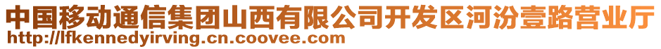 中國(guó)移動(dòng)通信集團(tuán)山西有限公司開(kāi)發(fā)區(qū)河汾壹路營(yíng)業(yè)廳