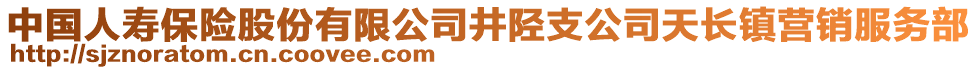 中國人壽保險(xiǎn)股份有限公司井陘支公司天長鎮(zhèn)營銷服務(wù)部