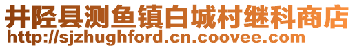 井陘縣測魚鎮(zhèn)白城村繼科商店