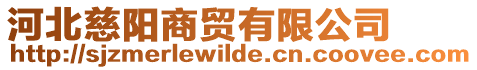 河北慈陽(yáng)商貿(mào)有限公司