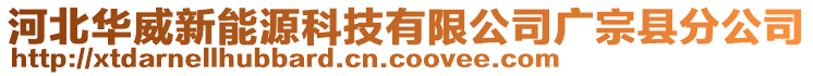 河北華威新能源科技有限公司廣宗縣分公司