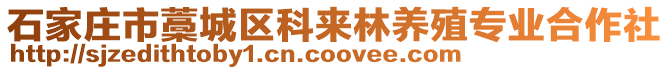 石家莊市藁城區(qū)科來(lái)林養(yǎng)殖專業(yè)合作社