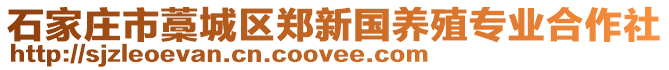 石家莊市藁城區(qū)鄭新國養(yǎng)殖專業(yè)合作社