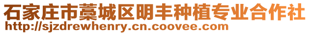 石家莊市藁城區(qū)明豐種植專業(yè)合作社