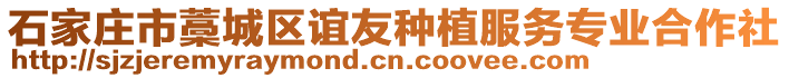 石家莊市藁城區(qū)誼友種植服務(wù)專業(yè)合作社