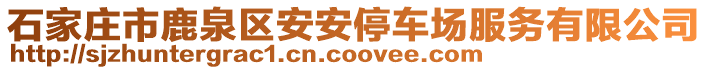 石家莊市鹿泉區(qū)安安停車場(chǎng)服務(wù)有限公司
