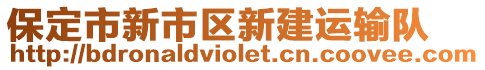 保定市新市區(qū)新建運輸隊