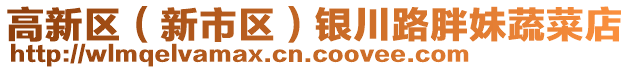 高新區(qū)（新市區(qū)）銀川路胖妹蔬菜店