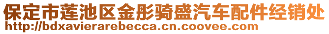 保定市蓮池區(qū)金彤騎盛汽車配件經(jīng)銷處