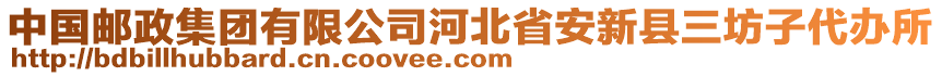 中國(guó)郵政集團(tuán)有限公司河北省安新縣三坊子代辦所