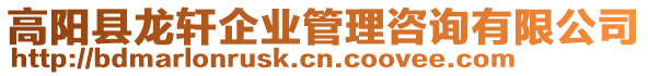 高陽縣龍軒企業(yè)管理咨詢有限公司