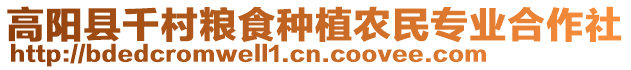 高陽(yáng)縣千村糧食種植農(nóng)民專業(yè)合作社