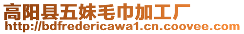 高陽縣五妹毛巾加工廠