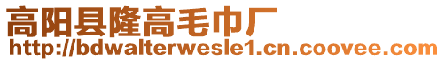 高陽縣隆高毛巾廠