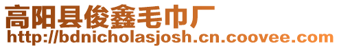 高陽縣俊鑫毛巾廠