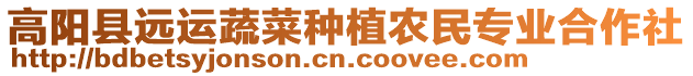 高陽(yáng)縣遠(yuǎn)運(yùn)蔬菜種植農(nóng)民專(zhuān)業(yè)合作社