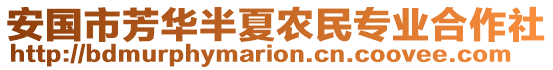 安國(guó)市芳華半夏農(nóng)民專(zhuān)業(yè)合作社