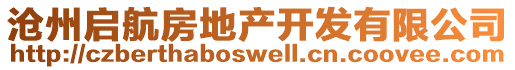 滄州啟航房地產開發有限公司