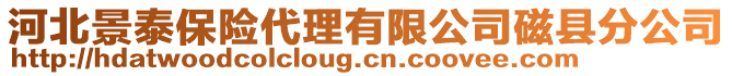 河北景泰保險代理有限公司磁縣分公司