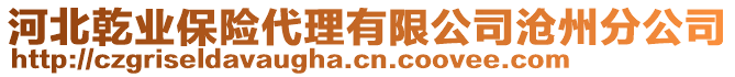 河北乾業(yè)保險代理有限公司滄州分公司