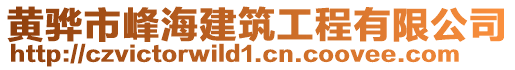 黃驊市峰海建筑工程有限公司