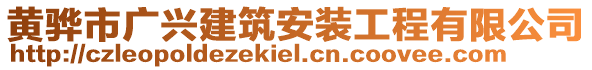 黃驊市廣興建筑安裝工程有限公司