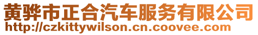 黃驊市正合汽車服務(wù)有限公司